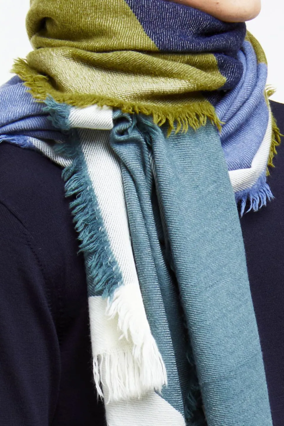 Sale Mapoésie Foulard Suzon Kaki Vert