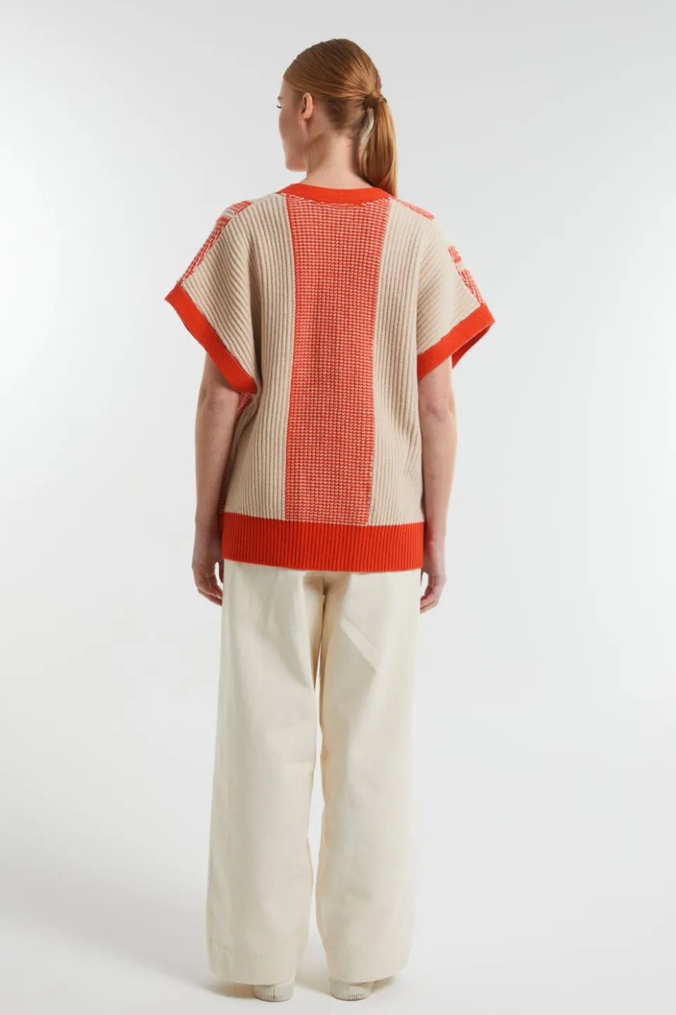 Hot Mapoésie Gilet Mona Road Corail