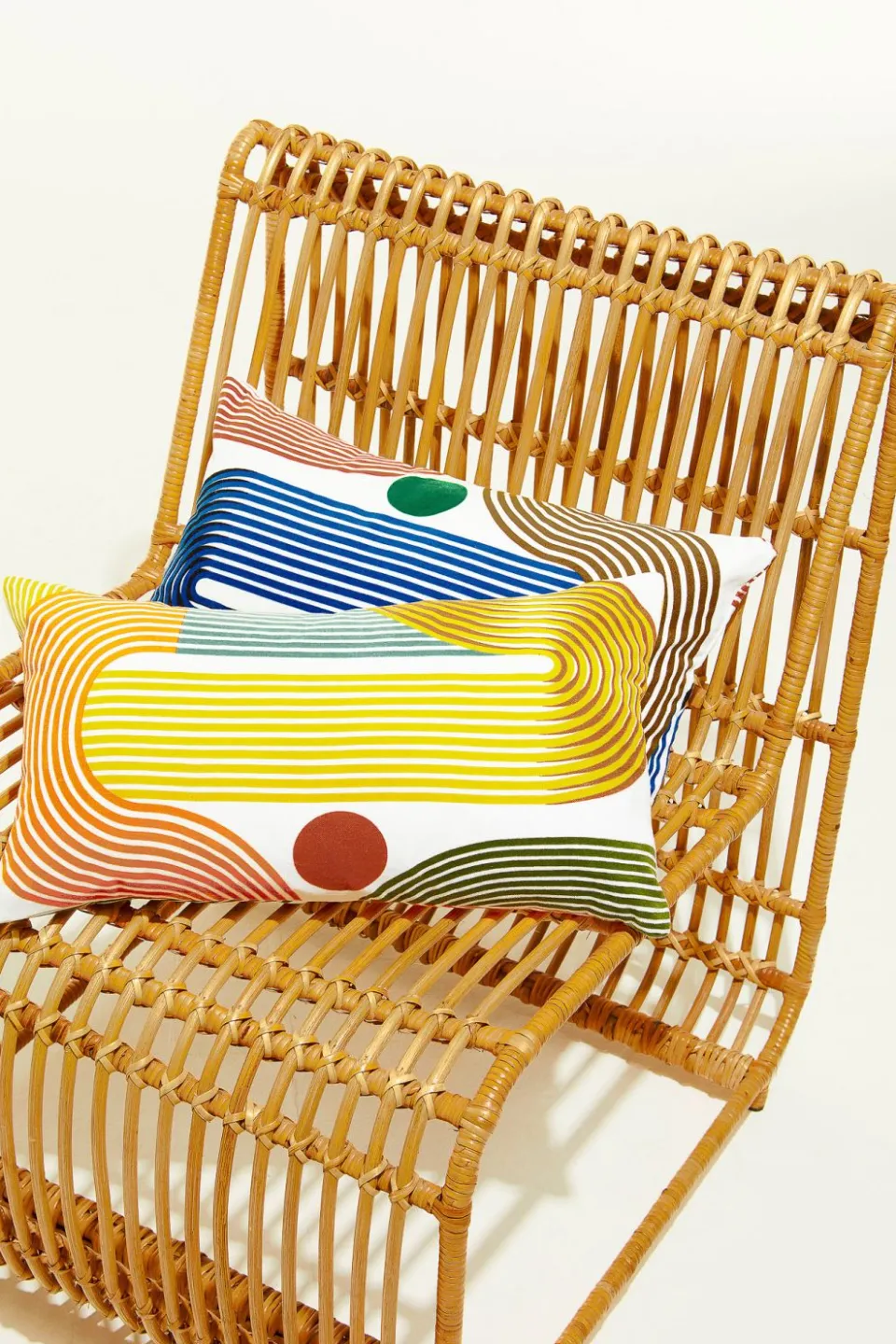 Clearance Mapoésie Housse De Coussin Flow Bleu
