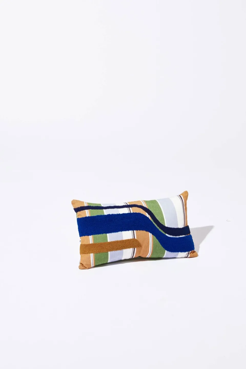 Online Mapoésie HOUSSE DE COUSSIN 30/50 X MERIDA BLEU