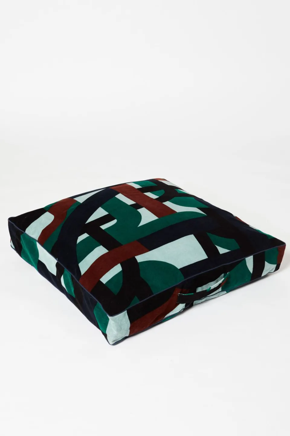 Sale Mapoésie HOUSSE DE COUSSIN DE SOL VISION EMERAUDE