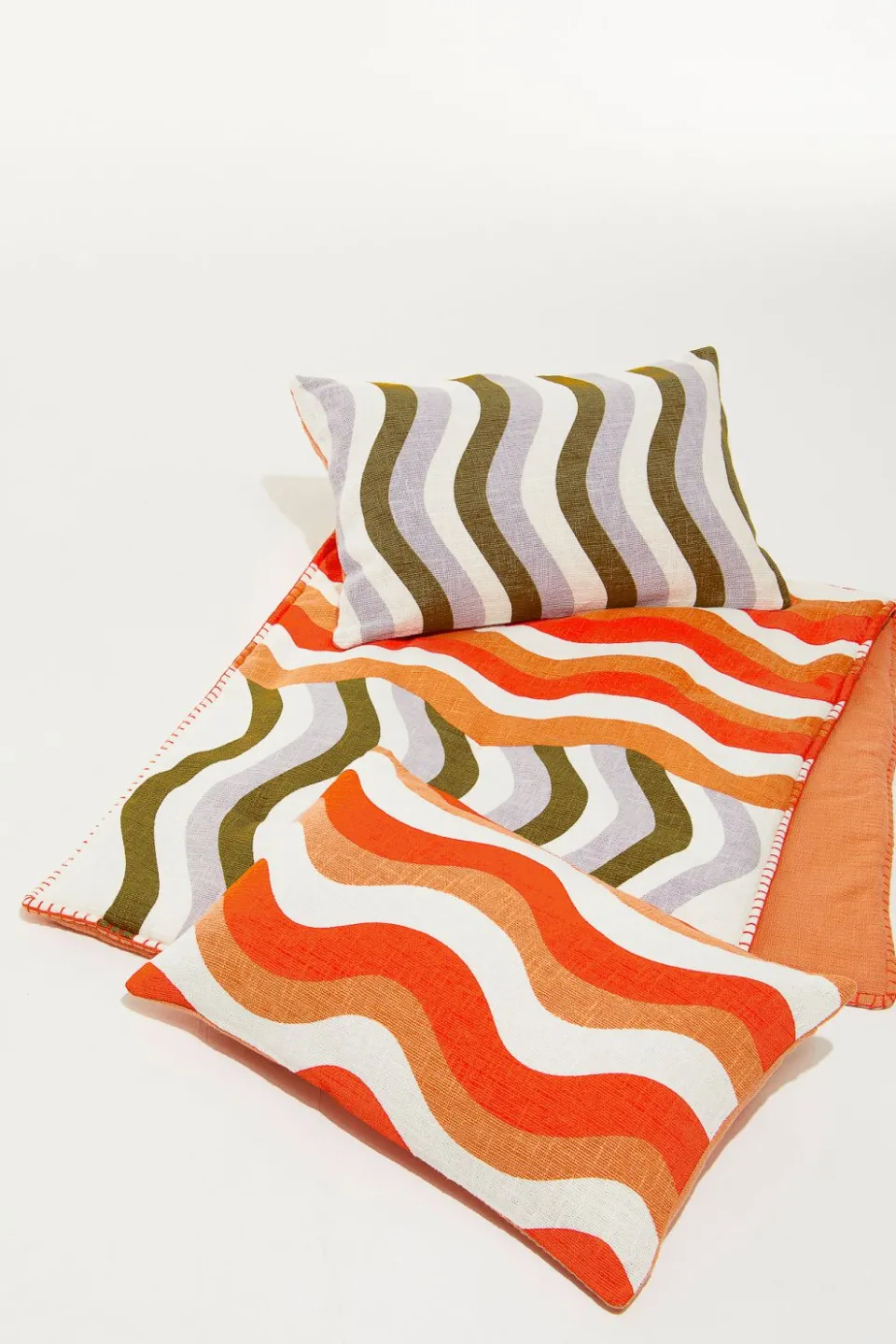 Fashion Mapoésie Housse De Coussin Gamma Kaki