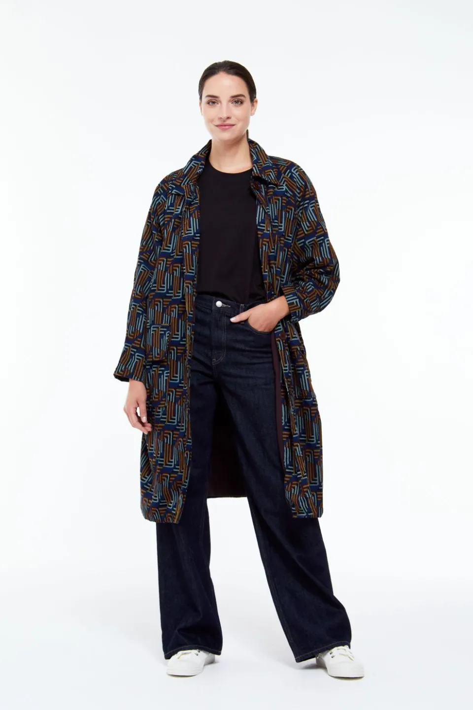 Clearance Mapoésie Manteau Leonor Atome Nuit