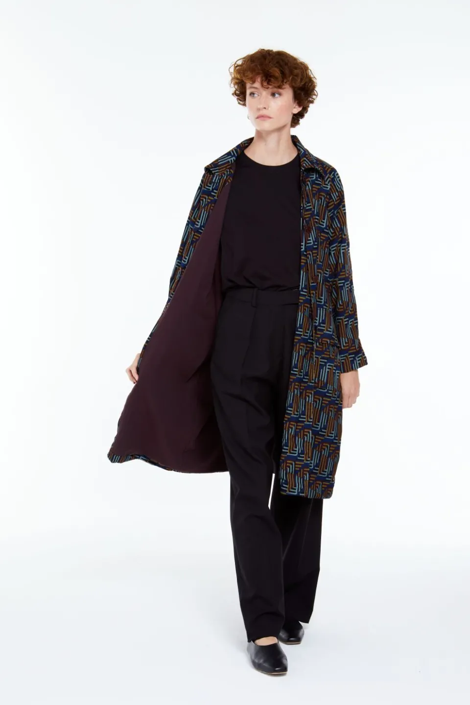 Clearance Mapoésie Manteau Leonor Atome Nuit