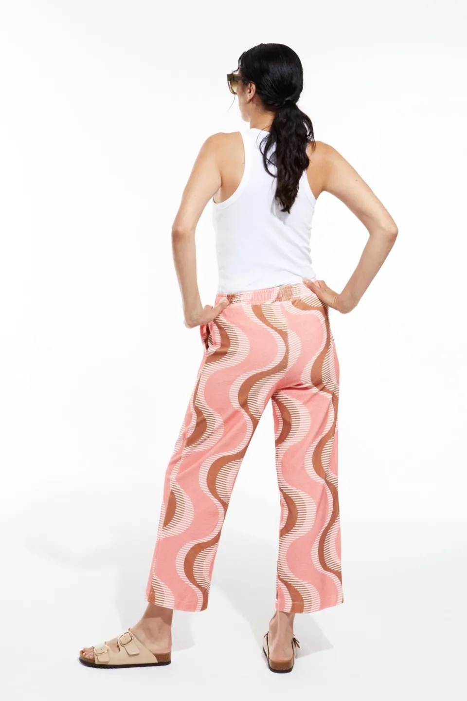 Hot Mapoésie Pantalon Brando Equinoxe Rose