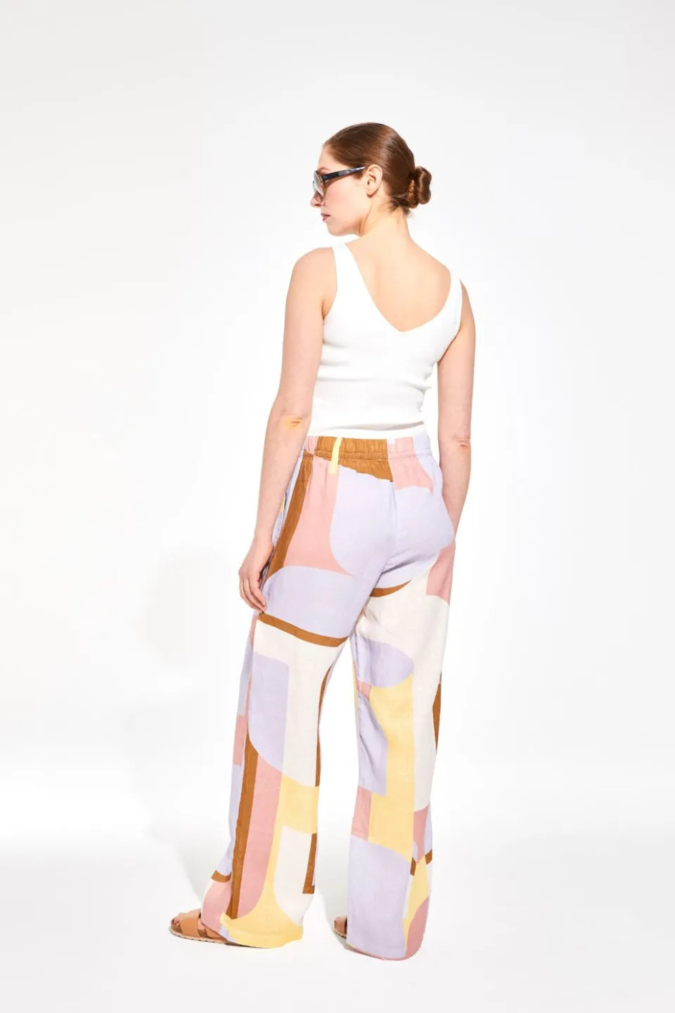 Online Mapoésie Pantalon Max Aura Parme