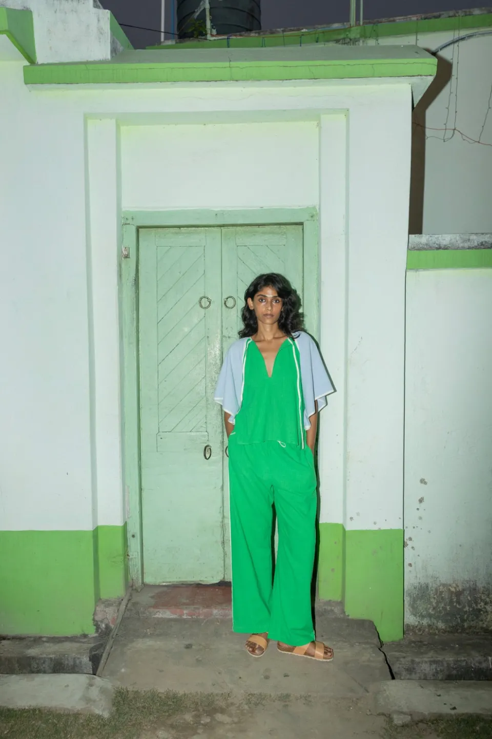 Outlet Mapoésie Pantalon Max Zephyr Vert
