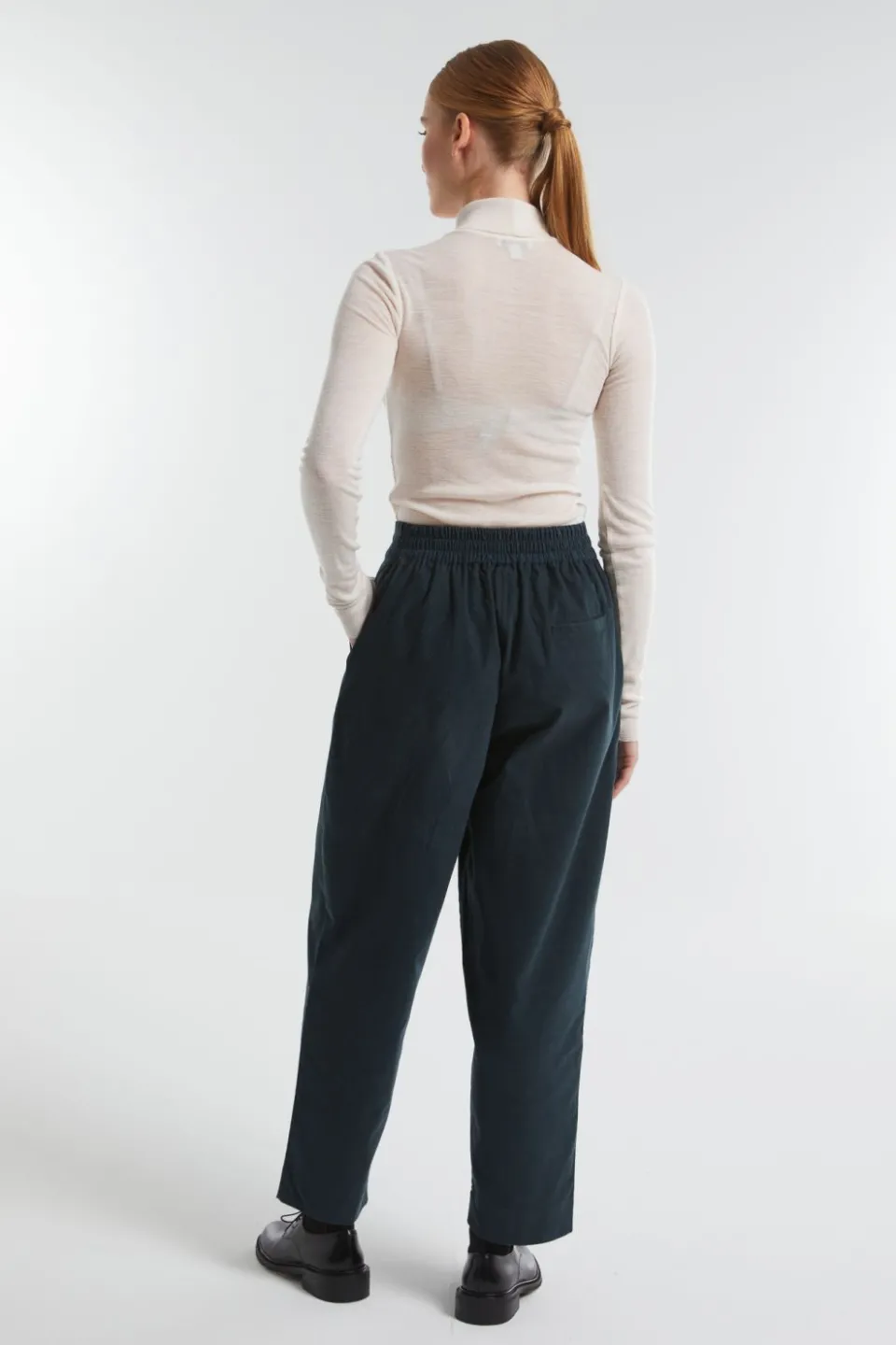 Fashion Mapoésie Pantalon Olivia Gala Petrole