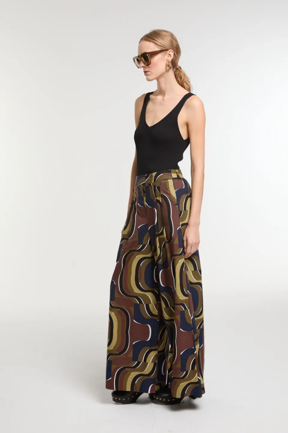 Hot Mapoésie Pantalon Penelope Belarra Kaki