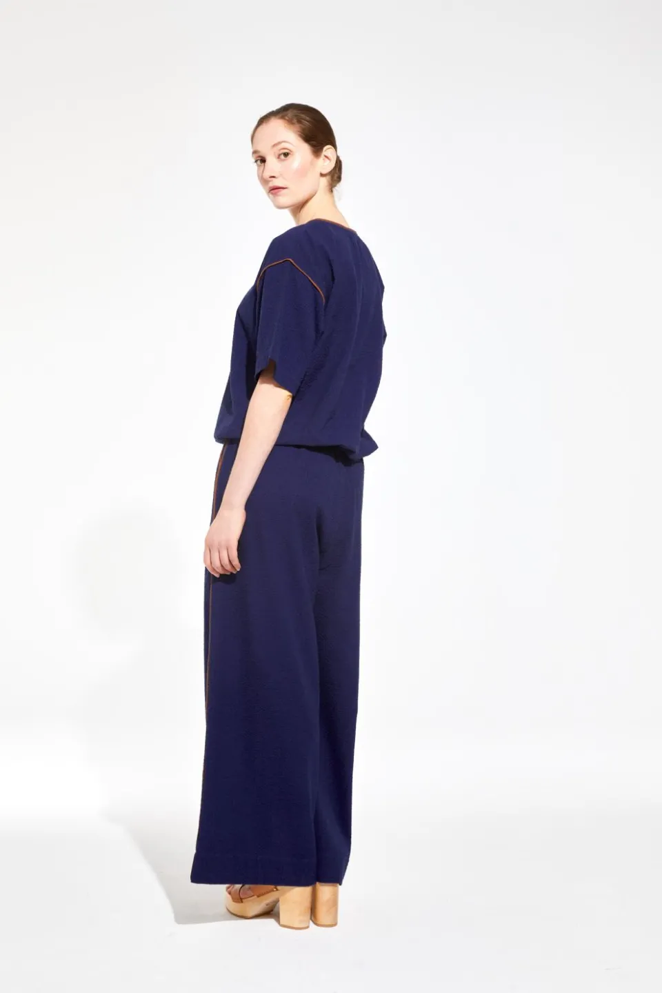 Best Mapoésie Pantalon Penelope Terra Indigo