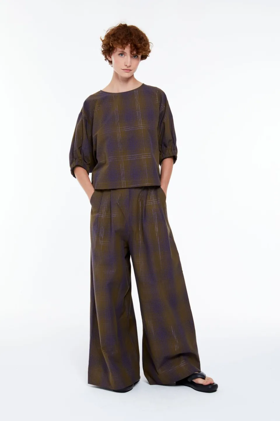 Fashion Mapoésie Pantalon Pénélope Orto Kaki