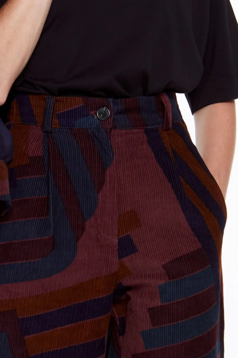 Online Mapoésie Pantalon Victor Alto Lie De Vin