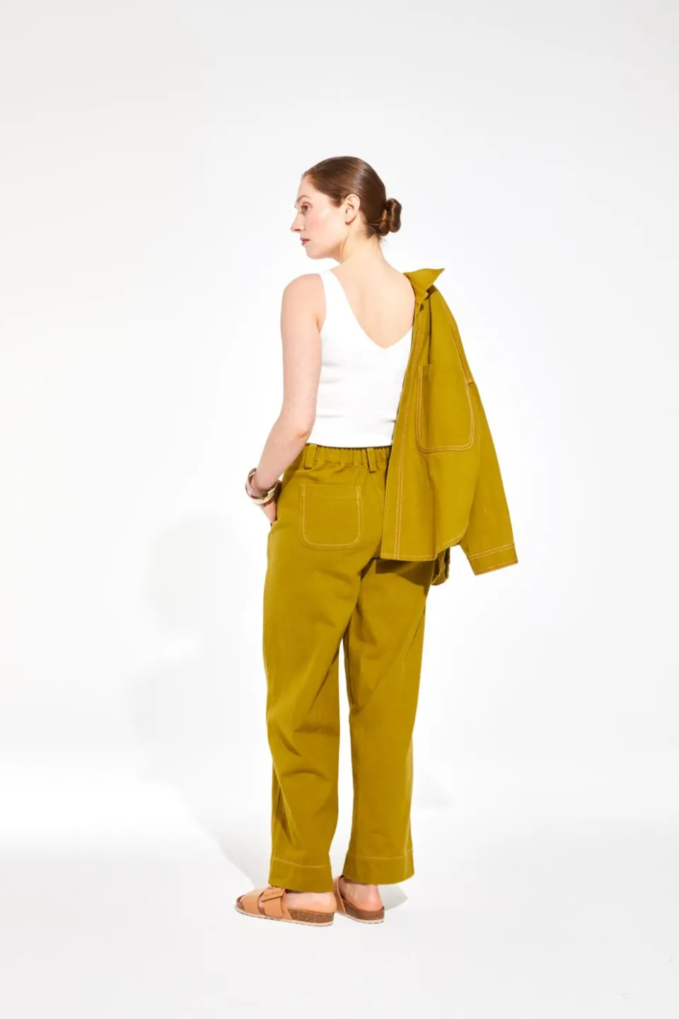 New Mapoésie Pantalon Victor Dune Kaki