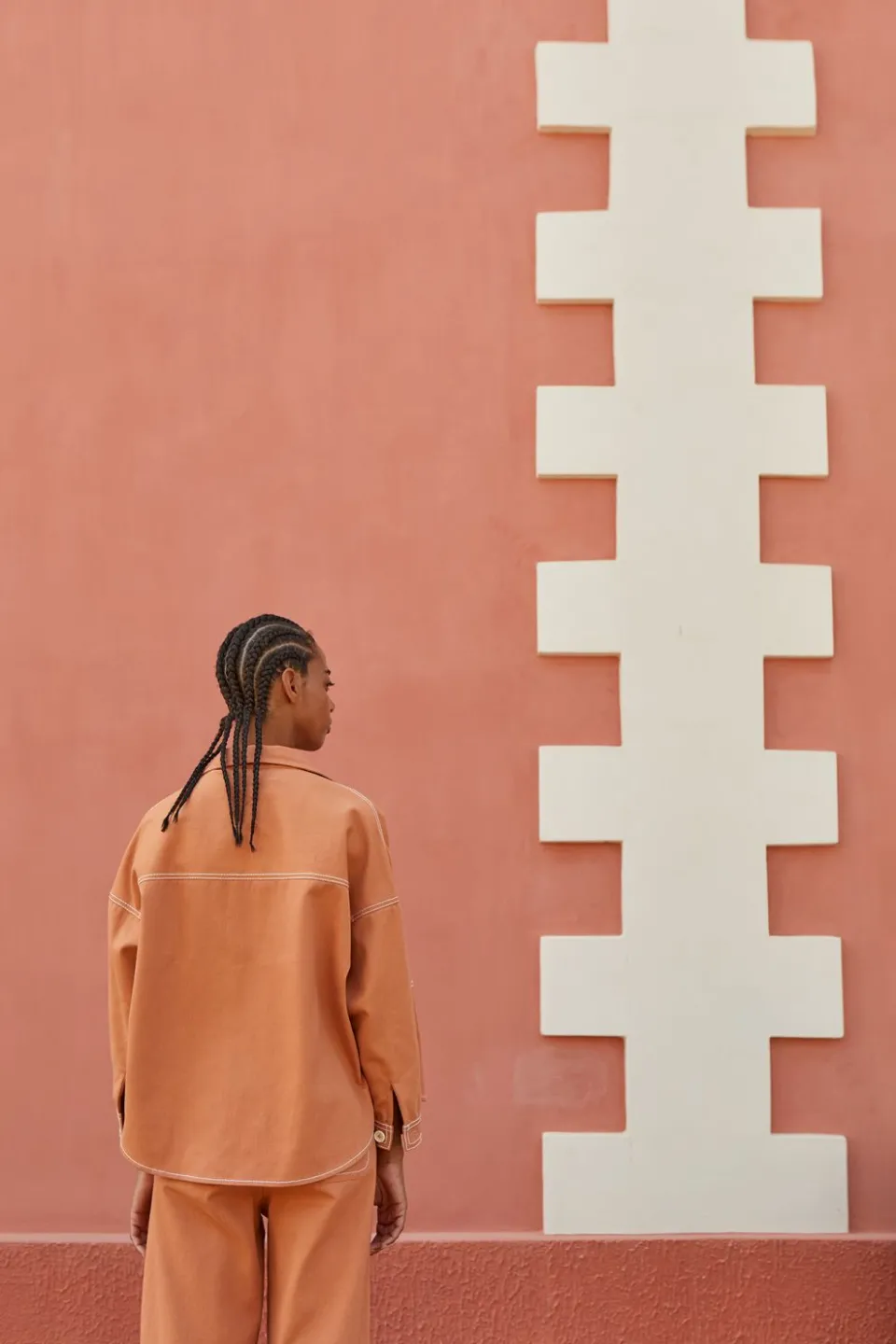 Best Mapoésie Pantalon Victor Dune Terracotta