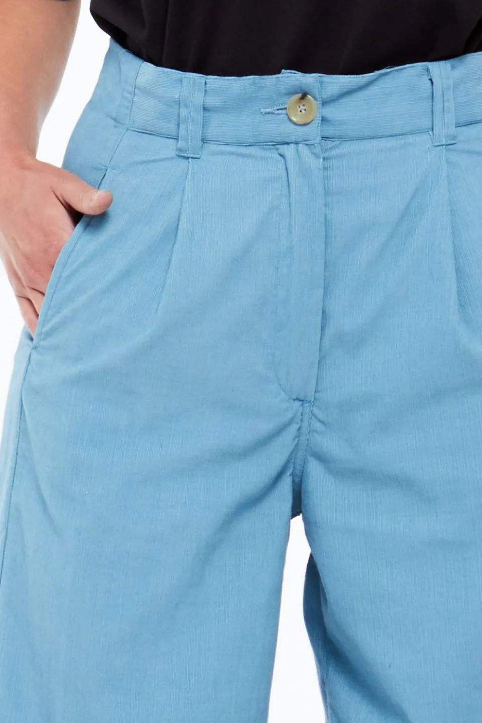 Discount Mapoésie Pantalon Victor Madone Bleu Gris