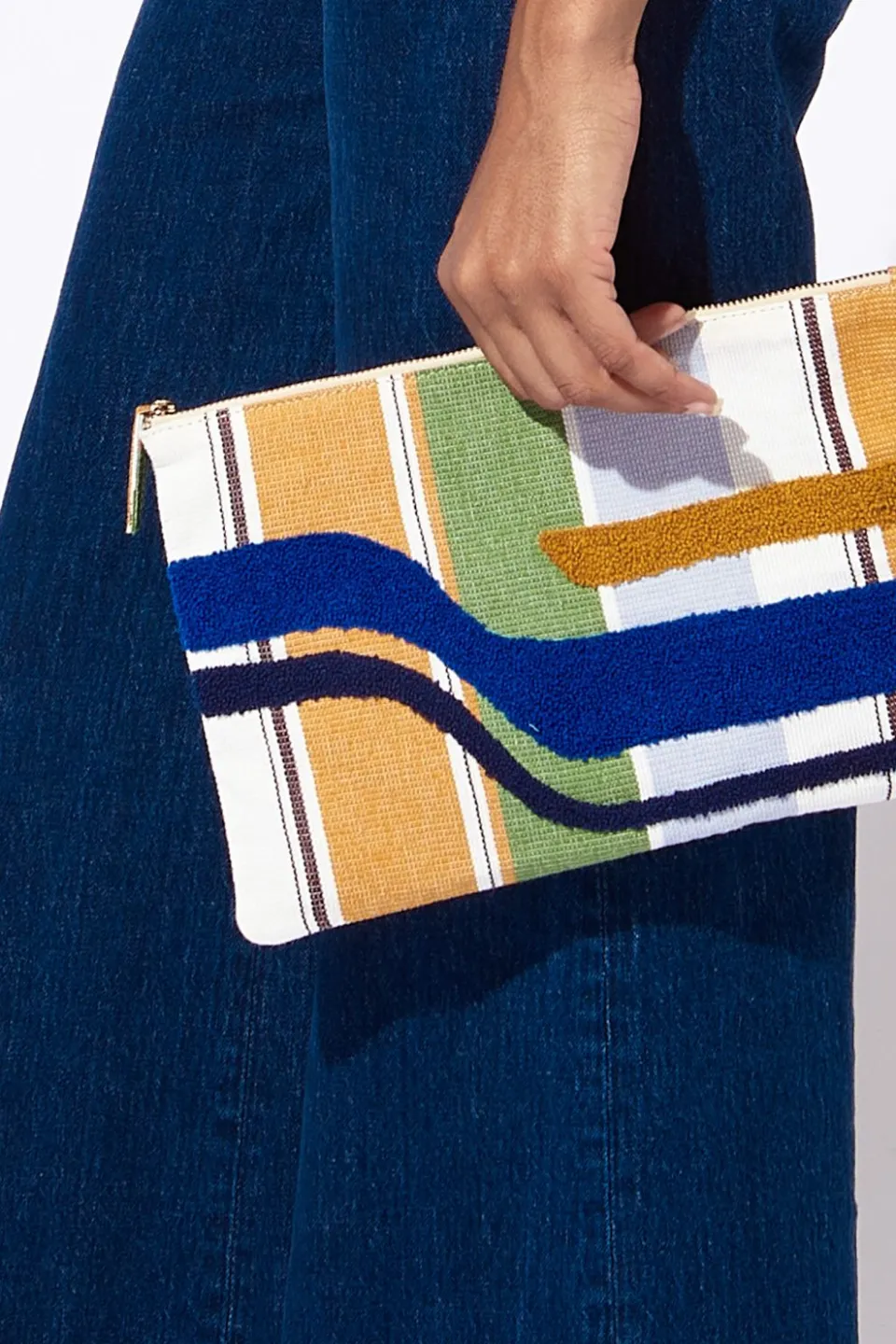 Best Mapoésie POCHETTE L ADONIS MERIDA BLEU