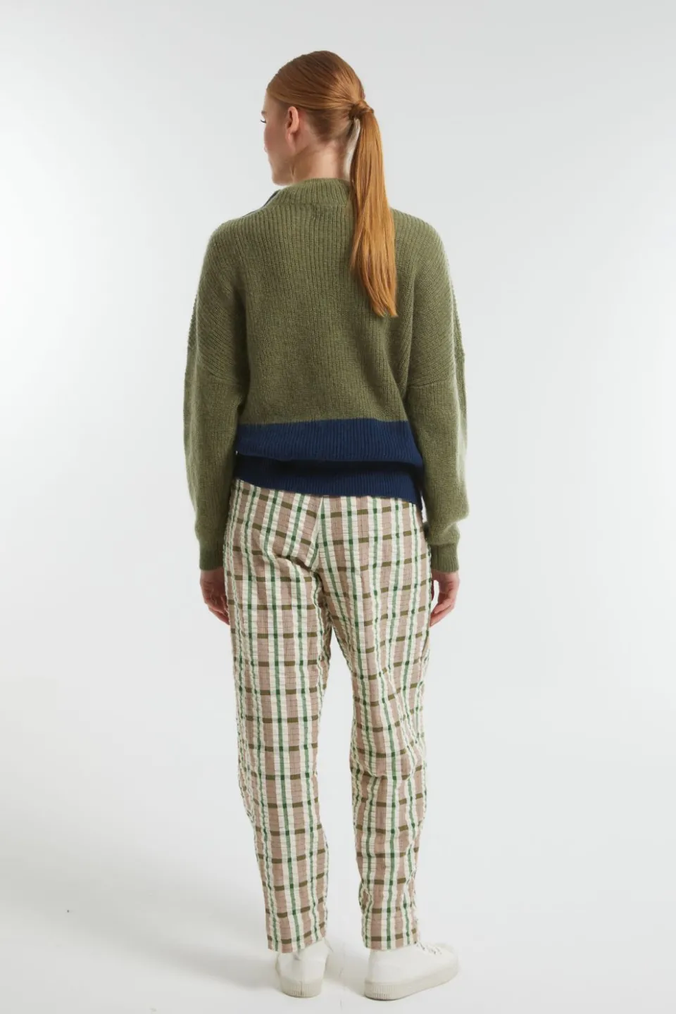 Discount Mapoésie Pull Altea Bonnie Kaki