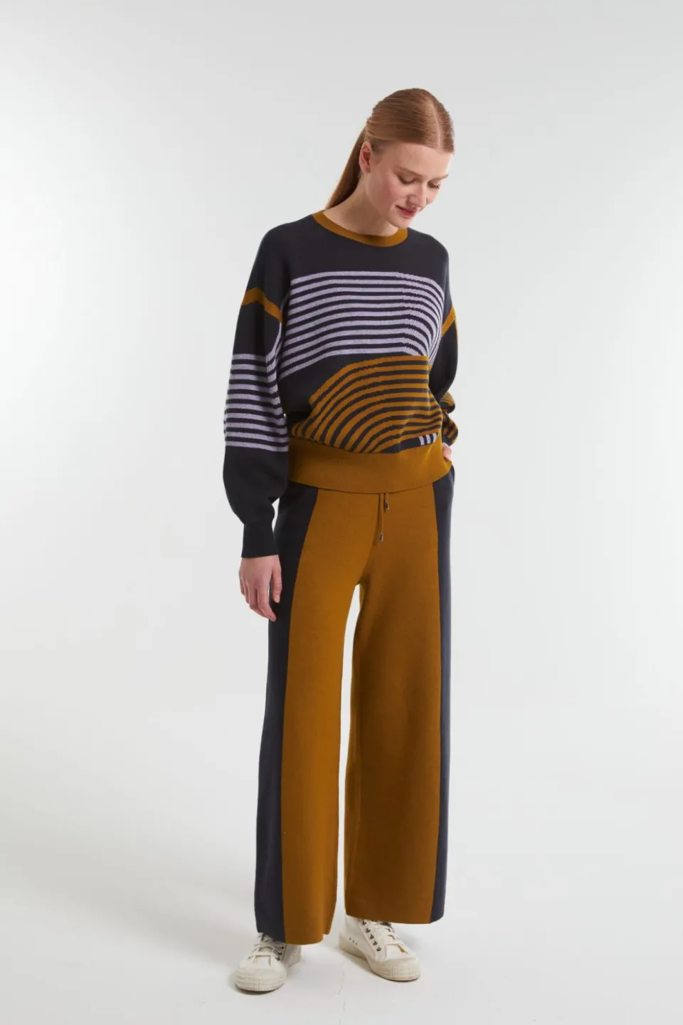 Online Mapoésie Pull Axel Zen Marine Kaki