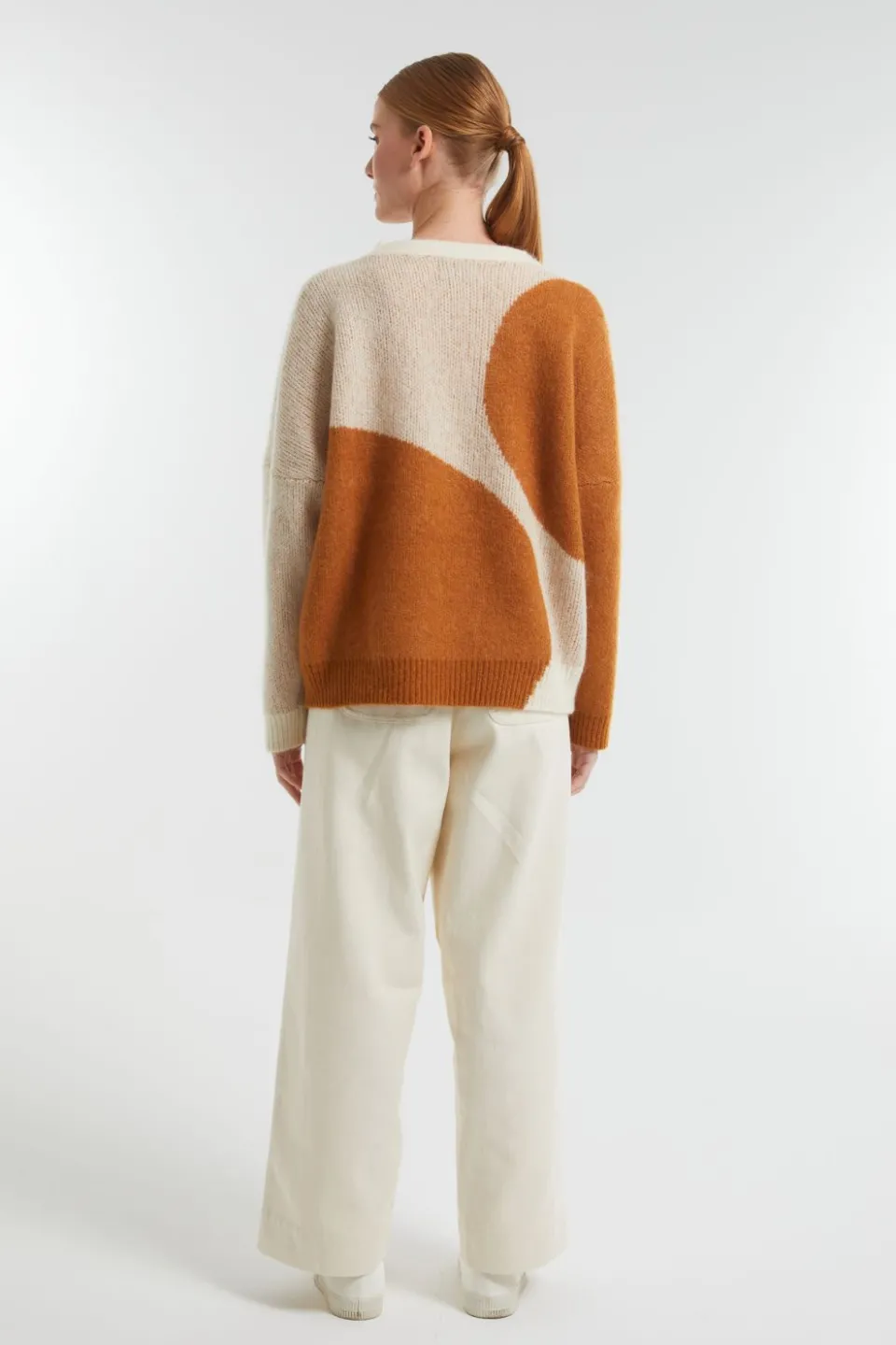 Clearance Mapoésie Pull Nina Balloon Caramel