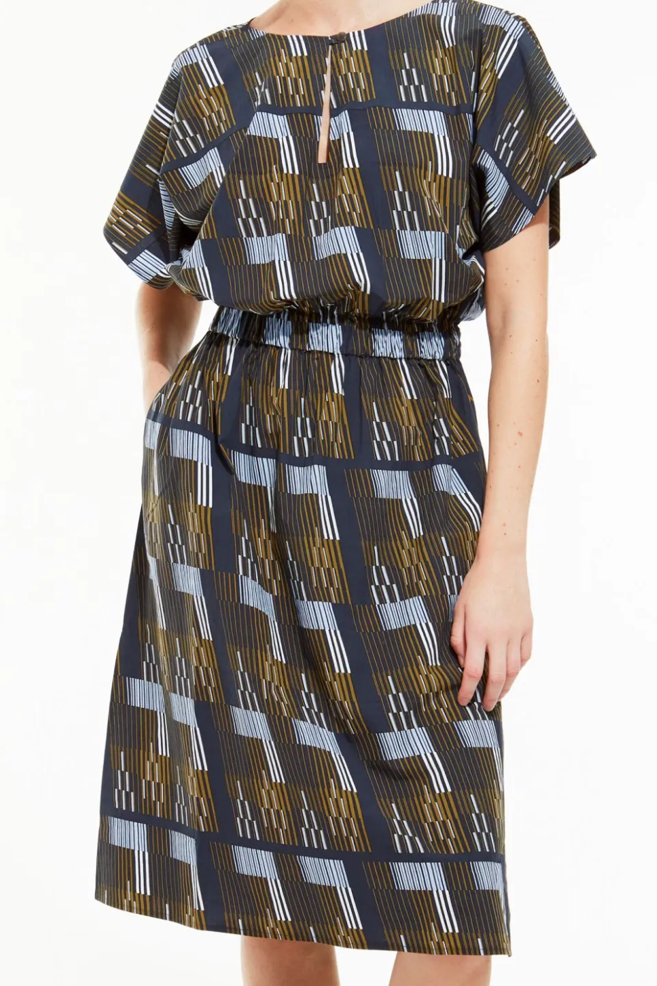 Sale Mapoésie Robe Athena Eclat Noir