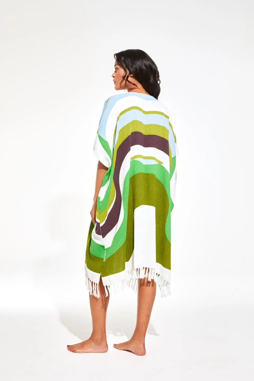 New Mapoésie Robe Elia Halo Kaki