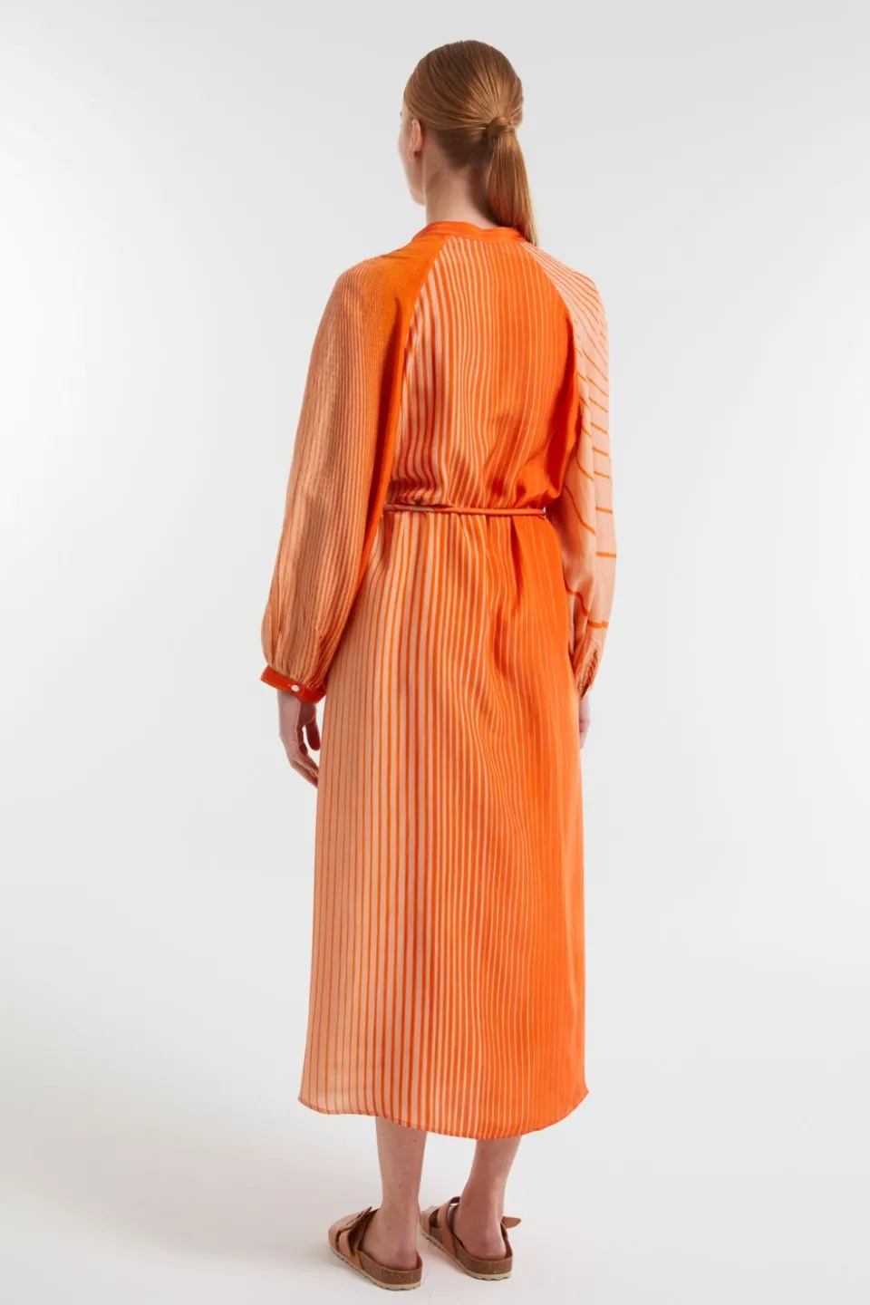 Discount Mapoésie Robe Eulalie Boreal Corail