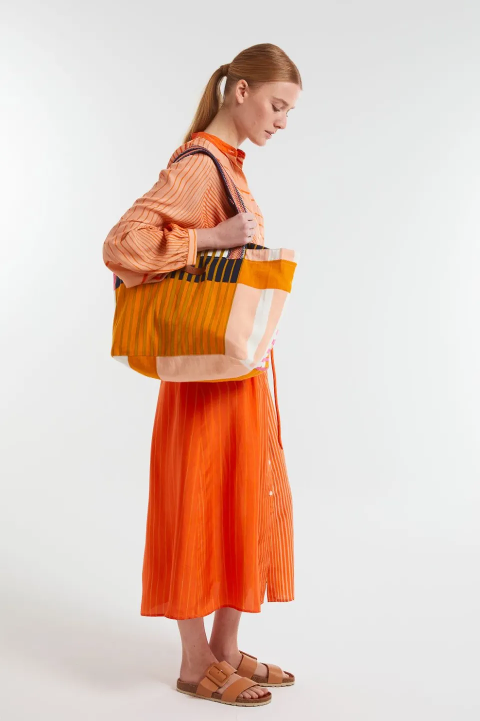 Discount Mapoésie Robe Eulalie Boreal Corail