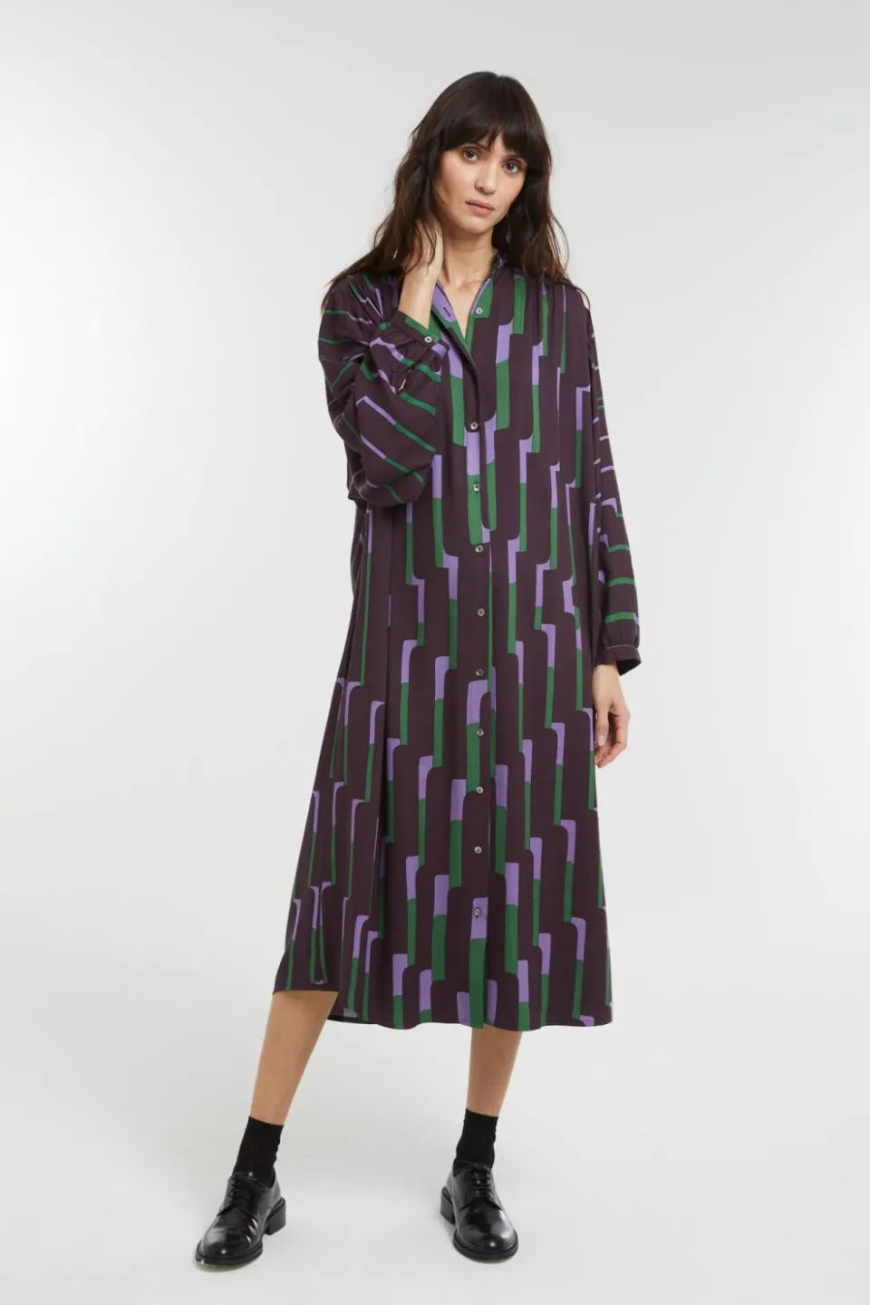 Outlet Mapoésie Robe Eulalie Celeste Vert