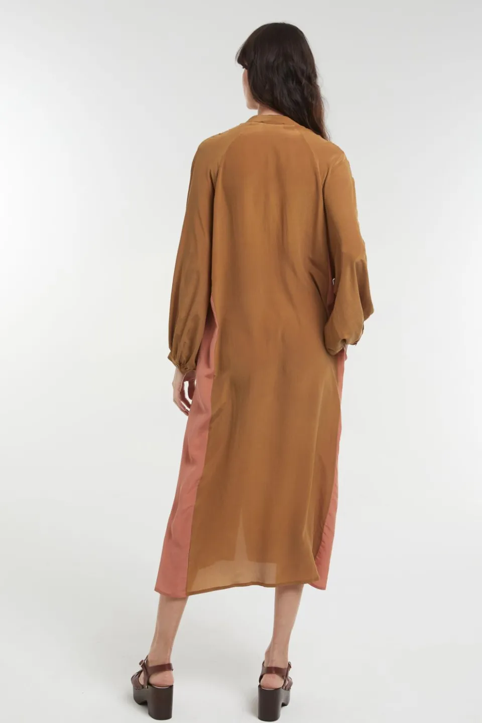 New Mapoésie Robe Eulalie Josef Ocre