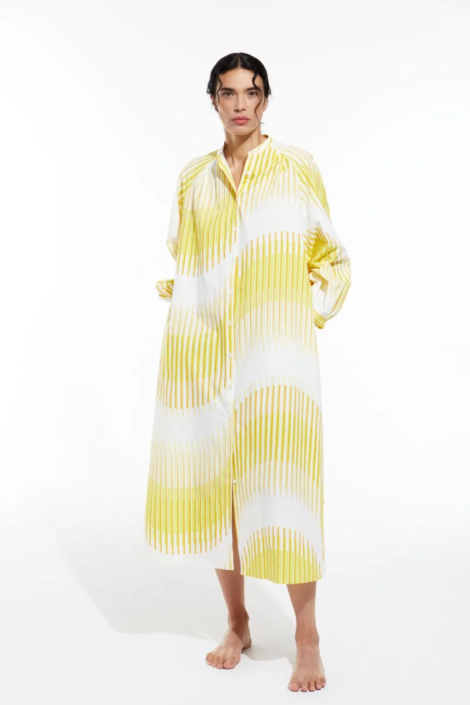 Clearance Mapoésie Robe Eulalie Maree Lime