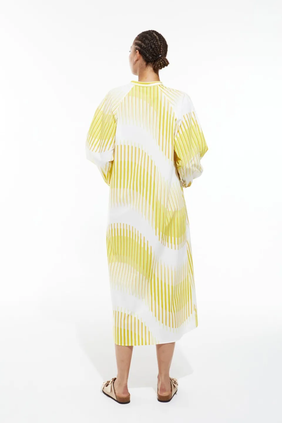 Clearance Mapoésie Robe Eulalie Maree Lime