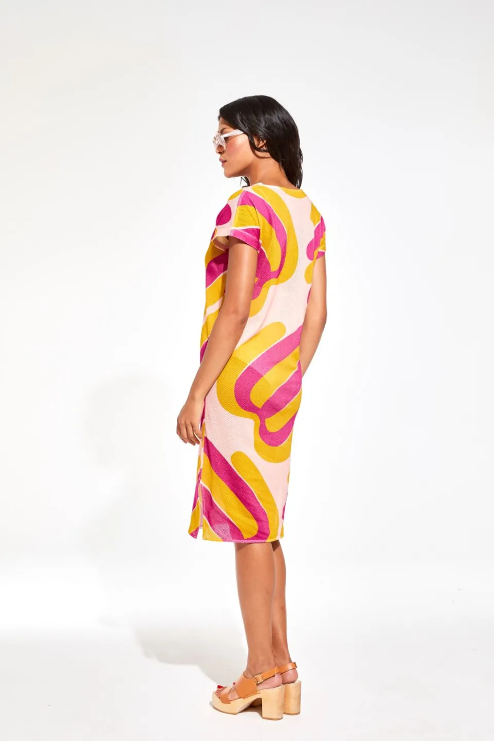 Discount Mapoésie Robe Franca Sonora Rose