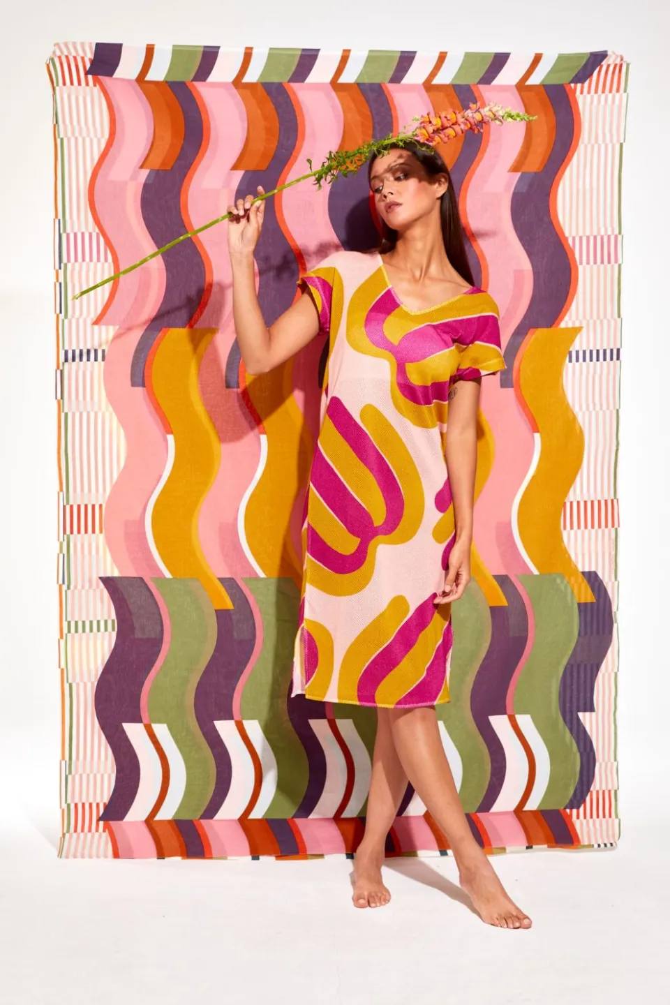 Discount Mapoésie Robe Franca Sonora Rose