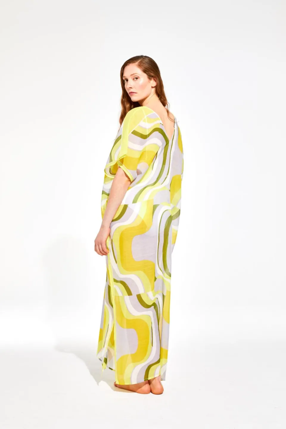 Online Mapoésie Robe Hydra Songe Lime