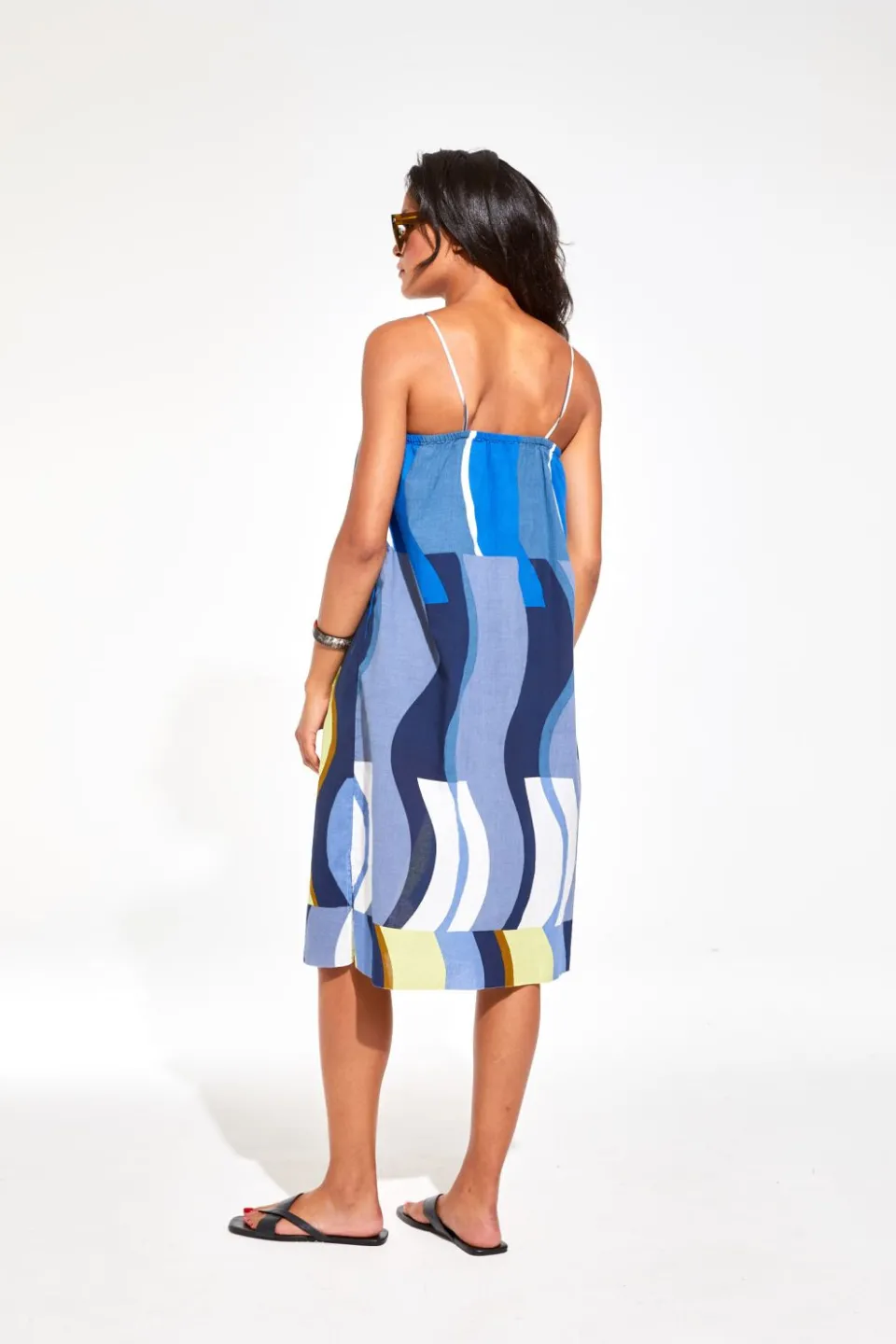 Hot Mapoésie Robe Joy Nazare Bleu