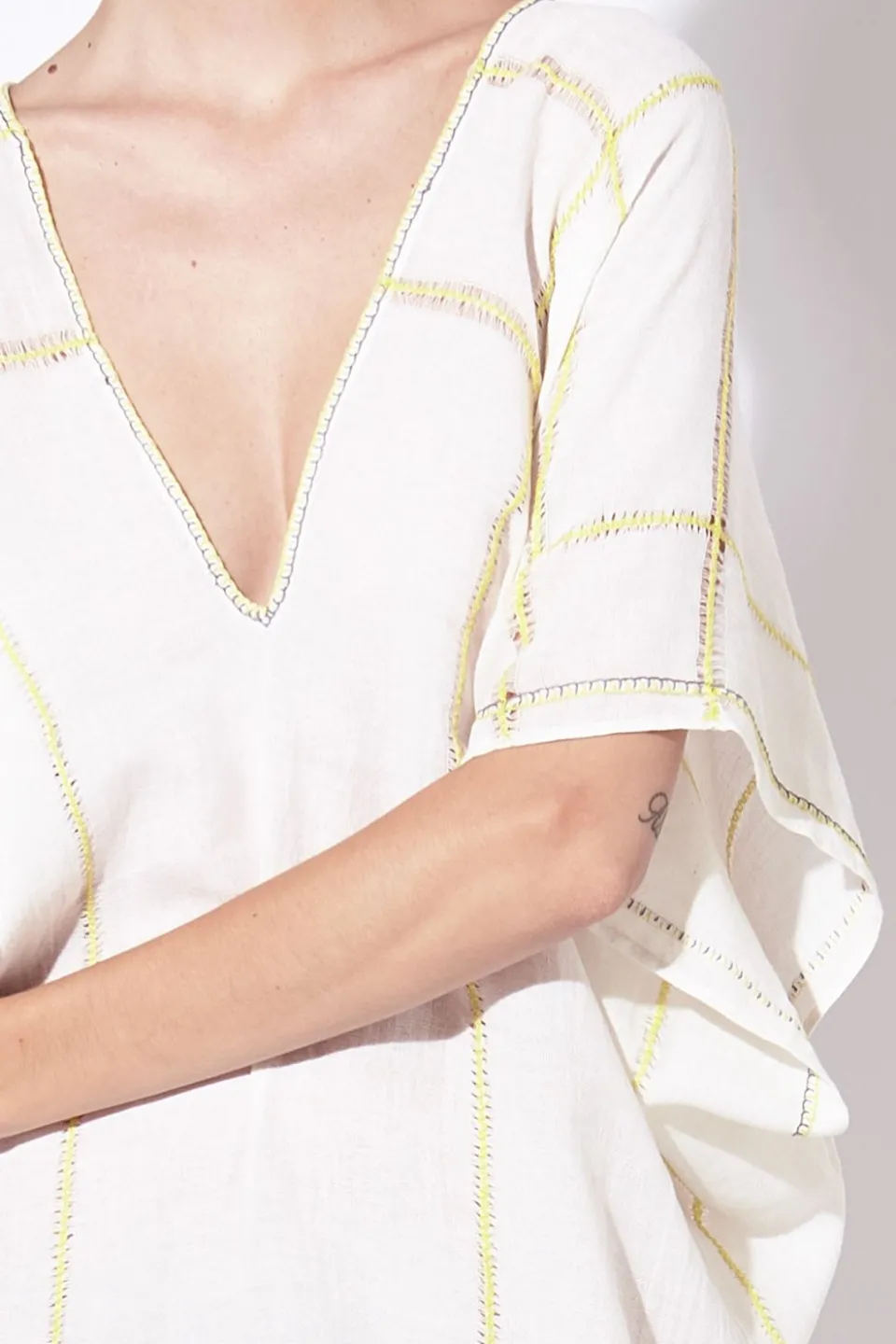 Sale Mapoésie ROBE ÉLIA RHODES LIME