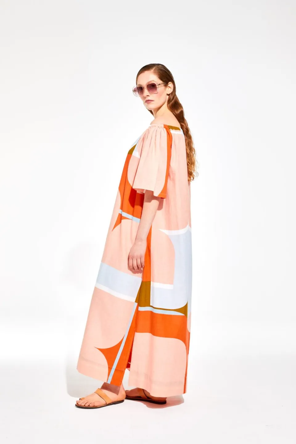 Online Mapoésie Robe Palao Chance Orange