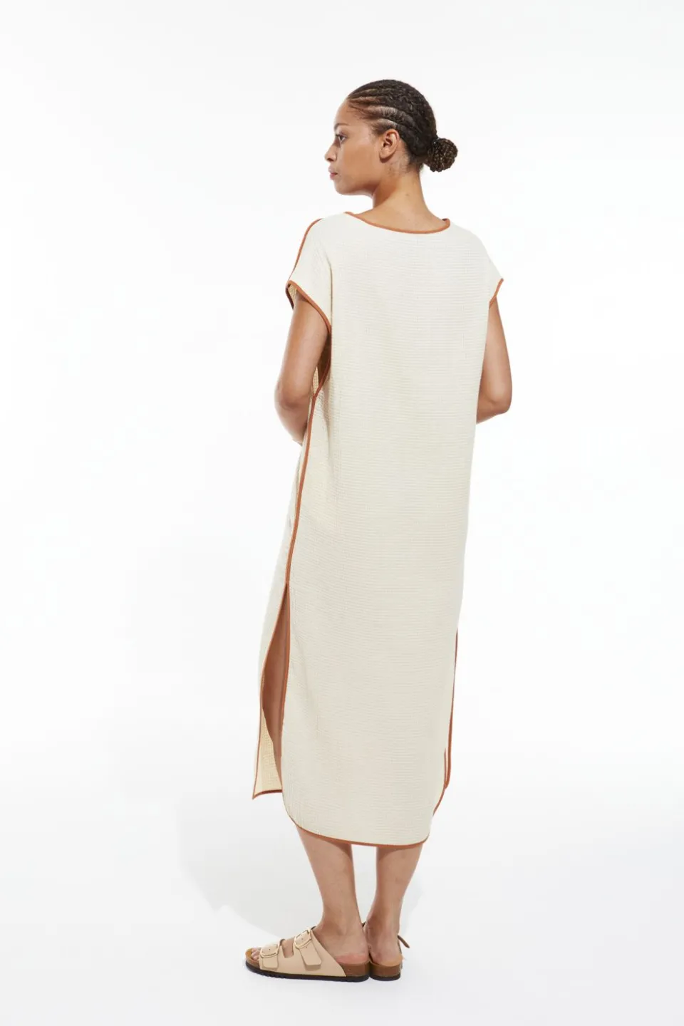 Clearance Mapoésie Robe Raf Pollen Ecru