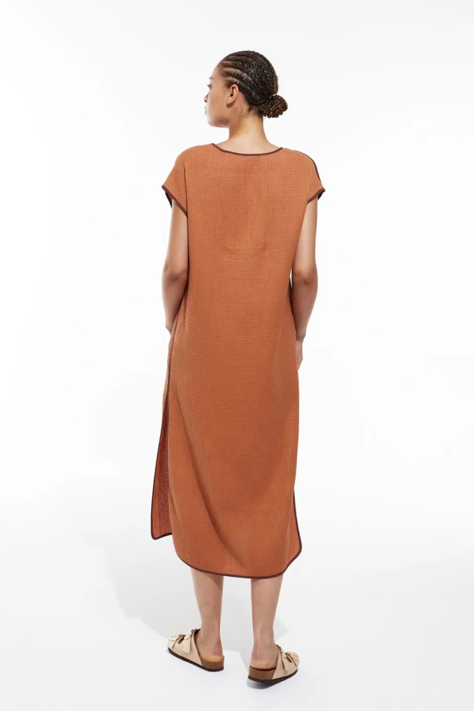 Discount Mapoésie Robe Raf Pollen Tan