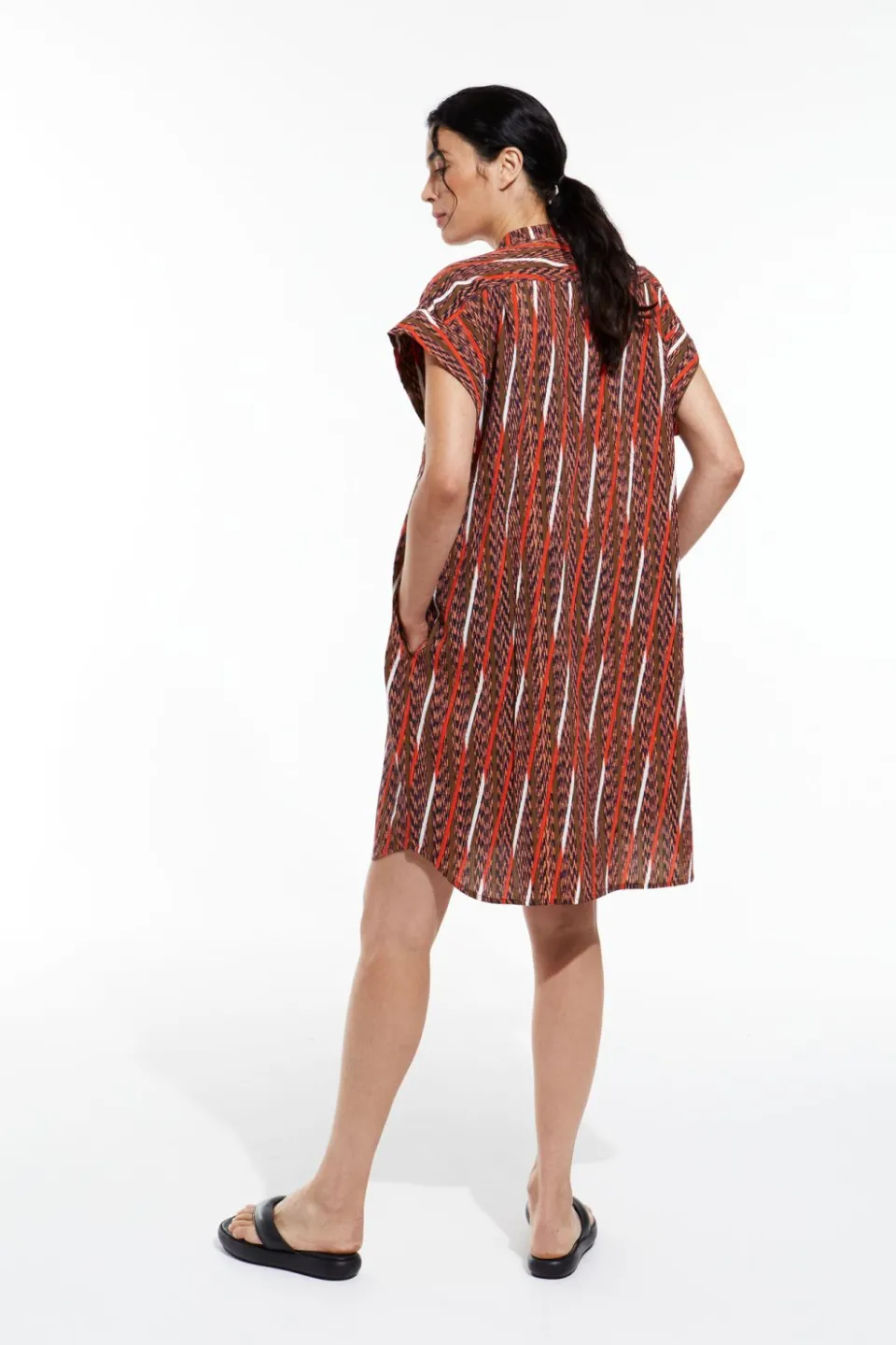 Discount Mapoésie Robe Syracuse Resonance Cinabre