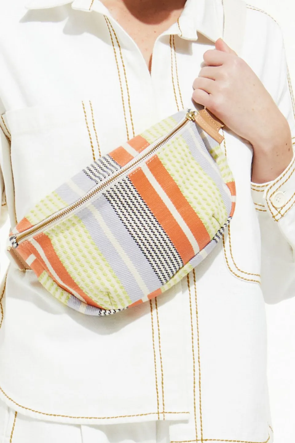 Fashion Mapoésie Sac Banane L Chiara Carrare Multico