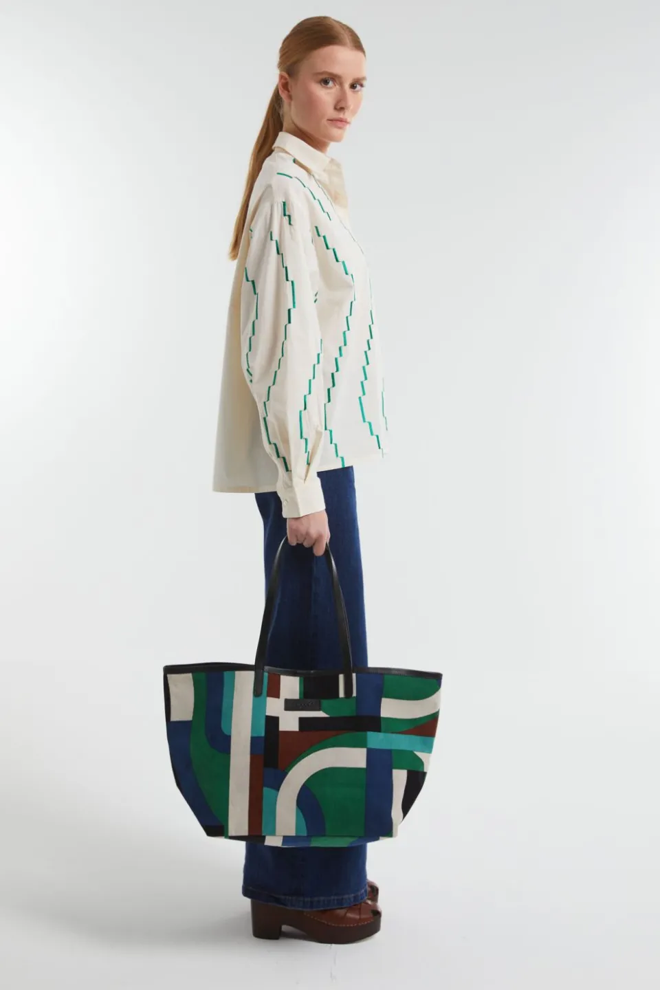 Fashion Mapoésie Sac Mirae Supersonic Bleu Vert