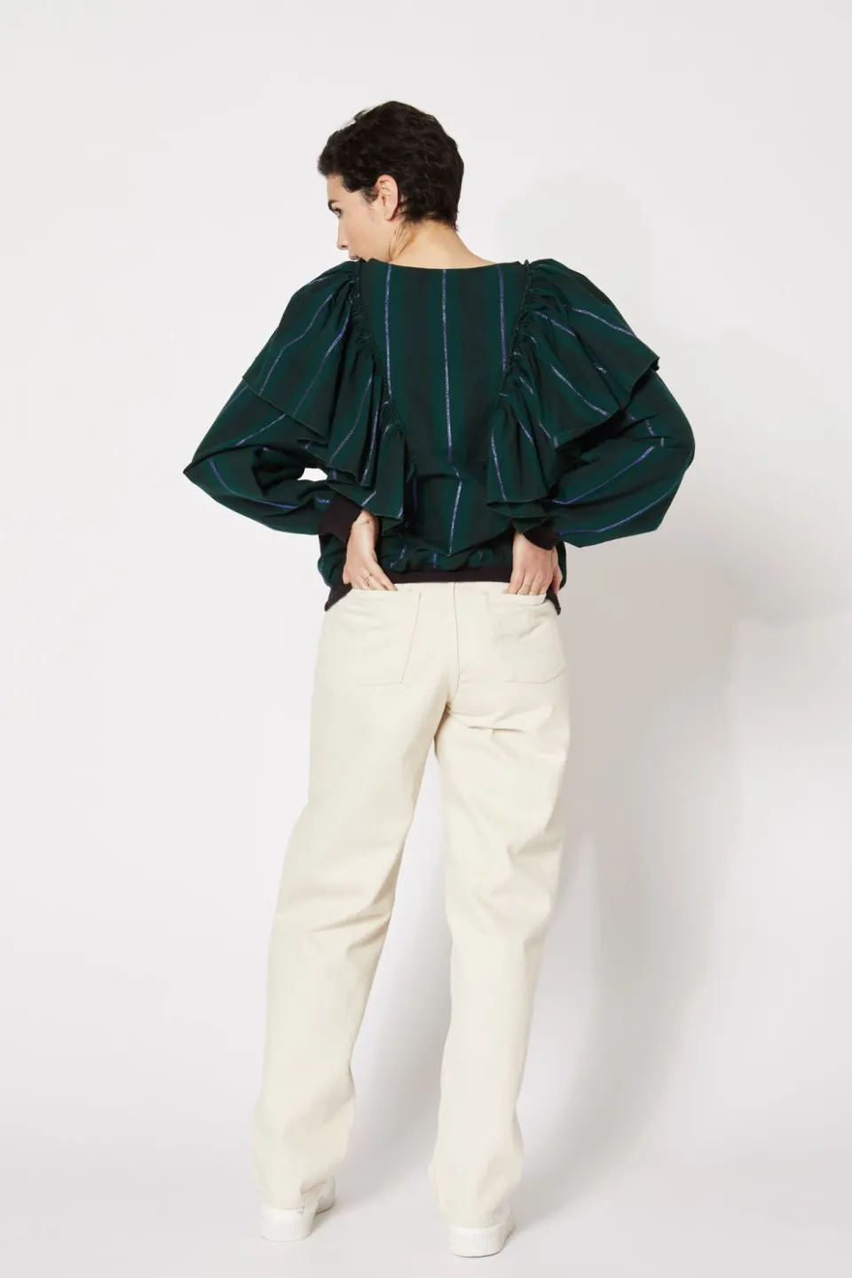 New Mapoésie SWEAT MALI IRISÉ SOUS BOIS
