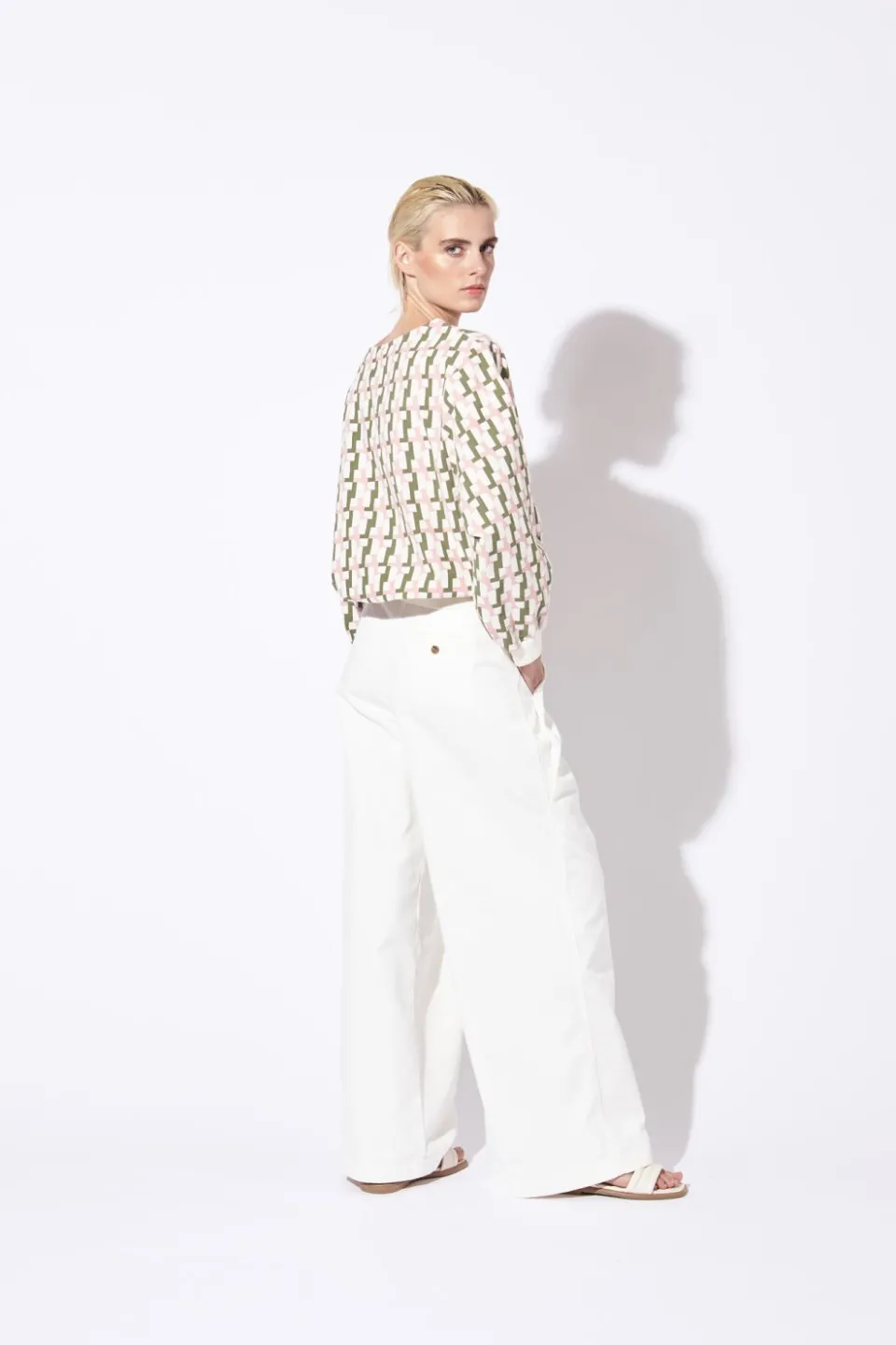 New Mapoésie SWEAT MALI SUAVE ROSE OLIVE