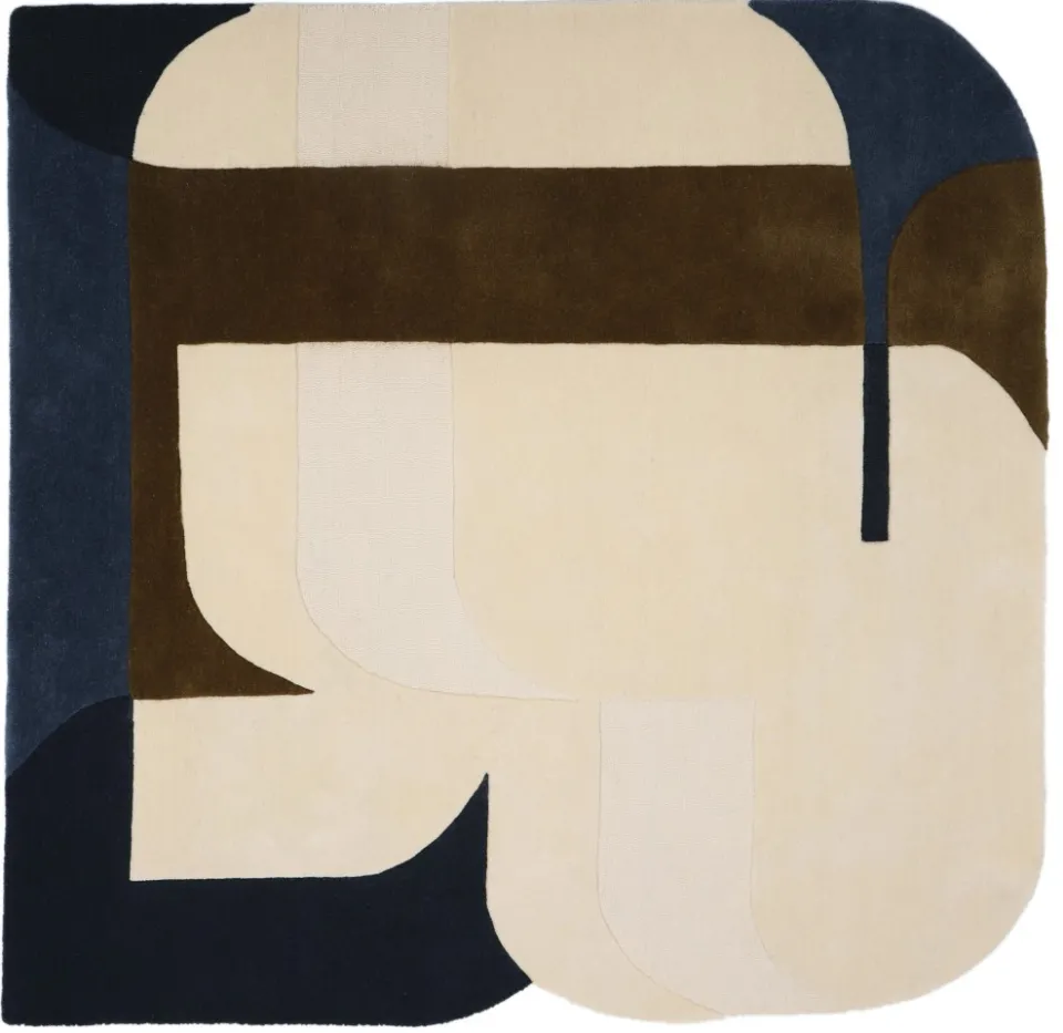 Clearance Mapoésie Tapis Calice Naturel L