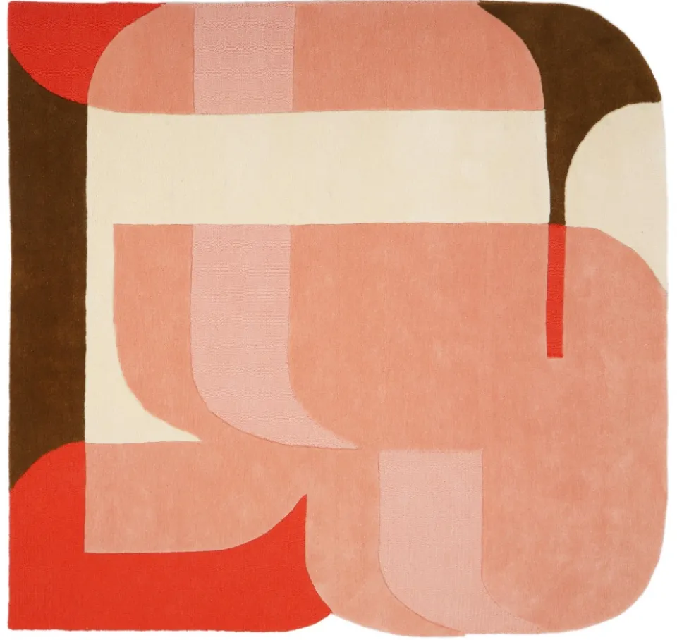 Sale Mapoésie Tapis Calice Rose L