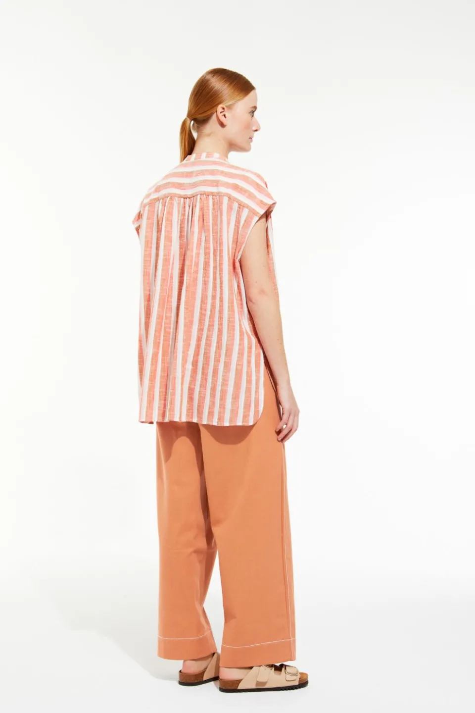Fashion Mapoésie Top Adele Strate Cinabre