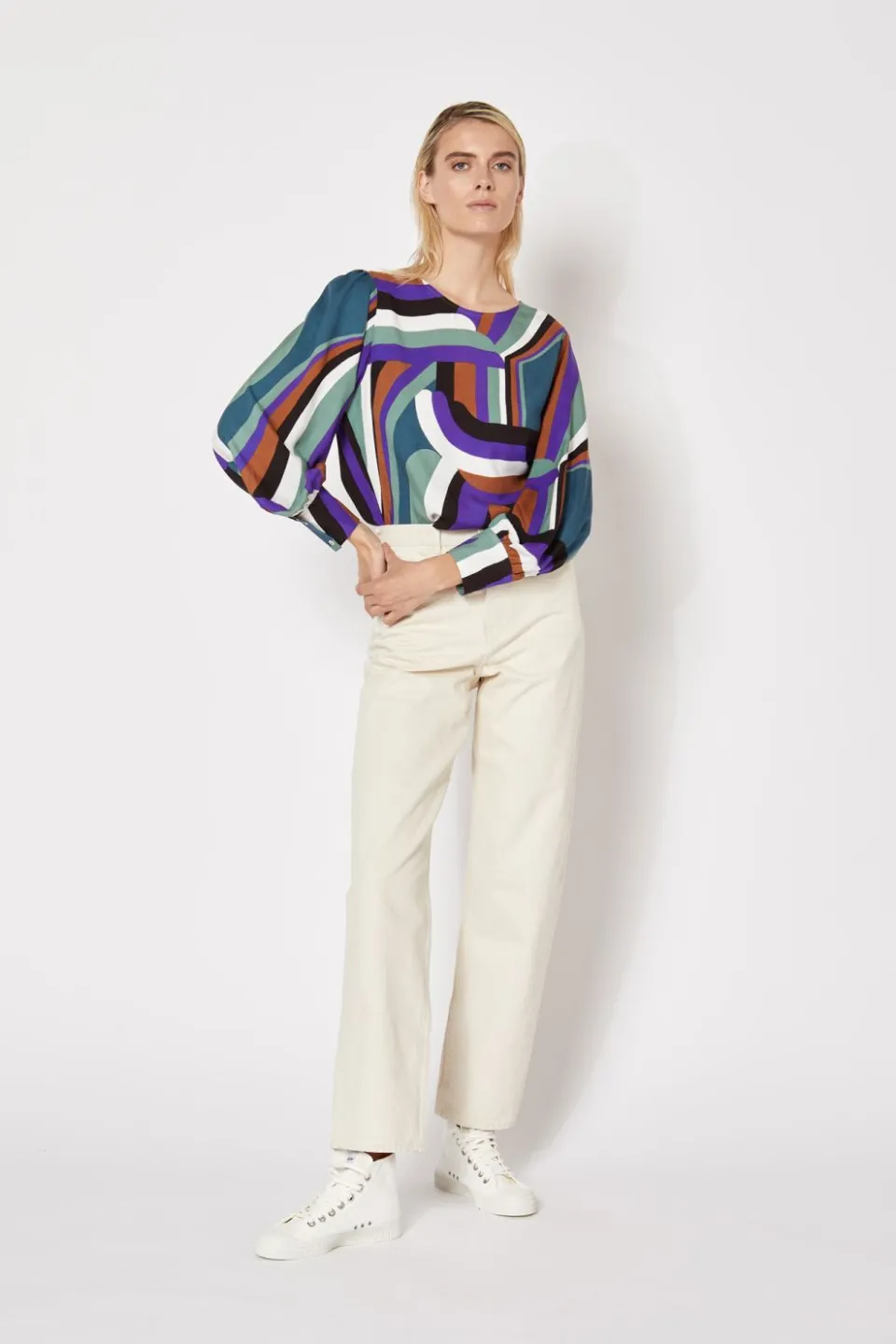 Clearance Mapoésie TOP CLAUDIA GAMME VIOLET