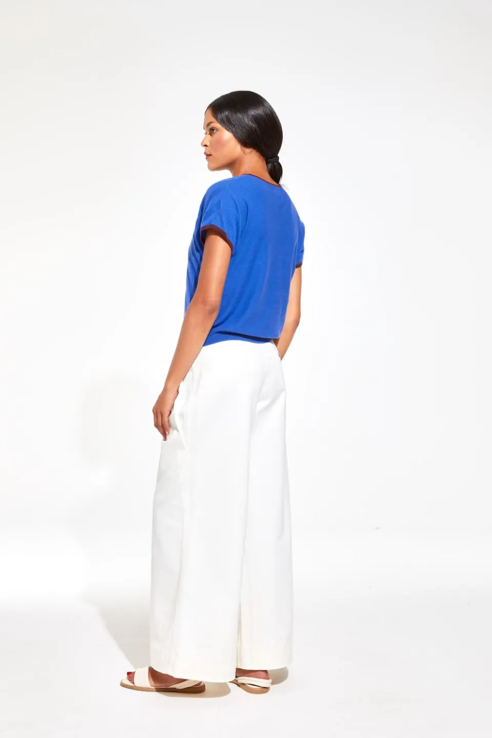 New Mapoésie Top Coco Manly Bleu