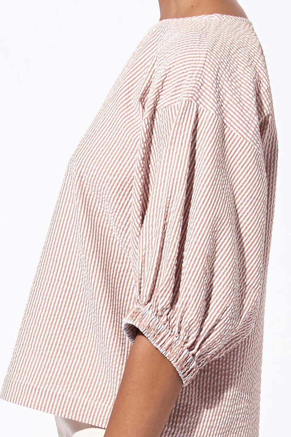 Outlet Mapoésie TOP NICOLE MERYL LILAS CARAMEL